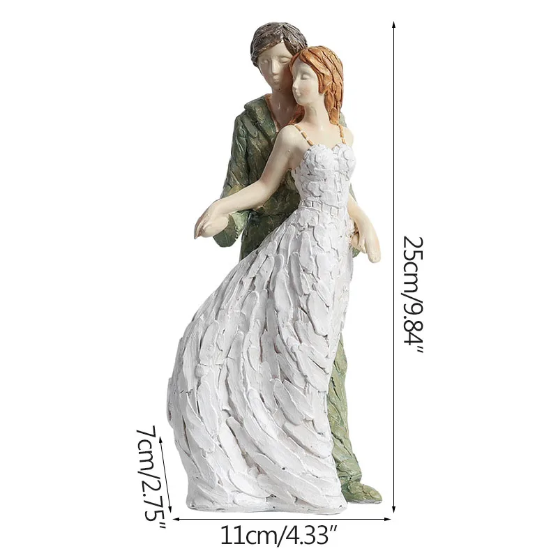 European Romantic Lovers Embrace Statue Creative Resin Character Sculpture Desktop Ornament Home Decoration Accessories 
European Romantic Lovers Embrace Statue Creative Resin Character Sculpture Desktop Ornament Home Decoration Accessories
