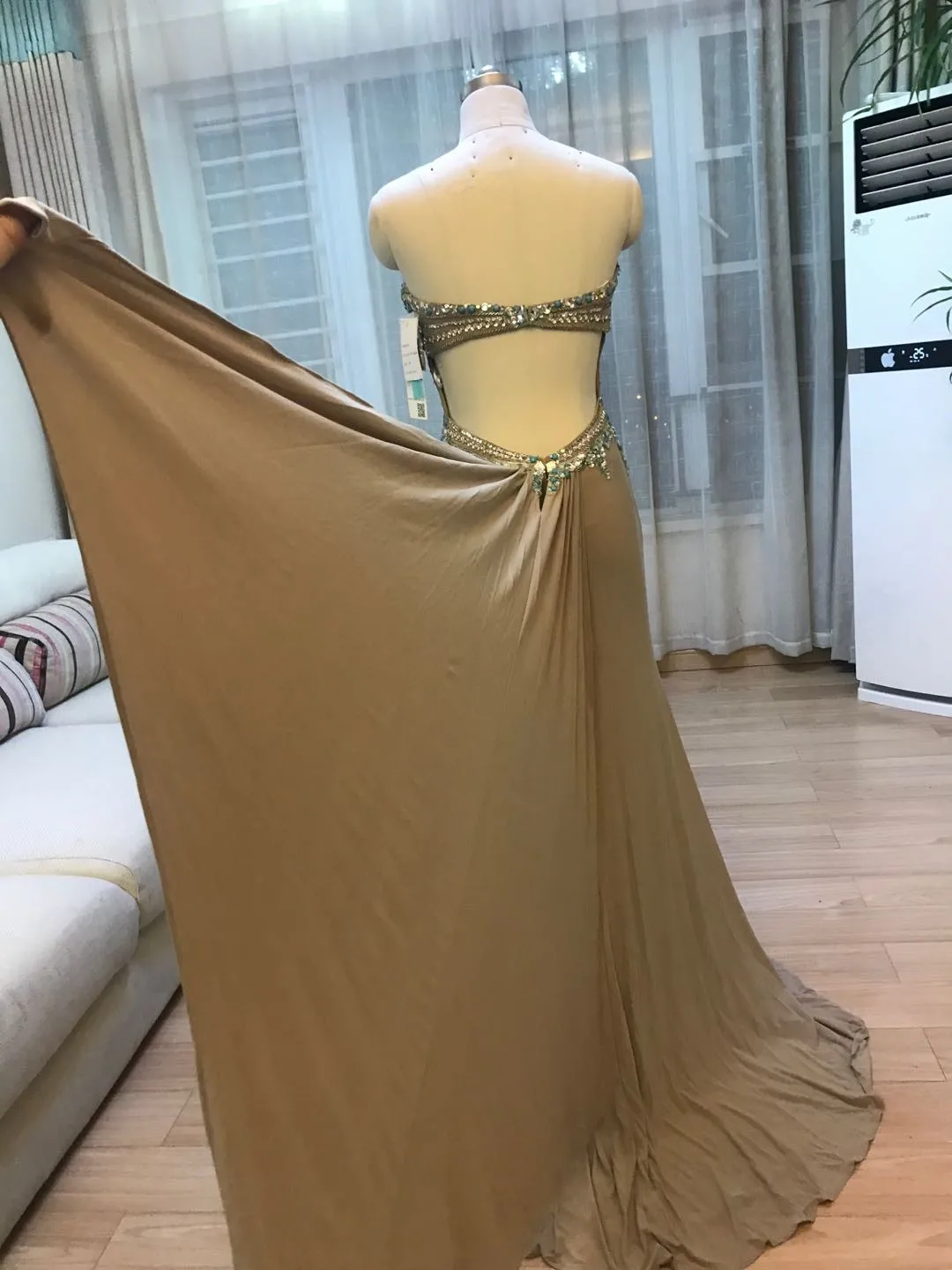 Stock Clean Sexy Mermaid Long Prom Dresses Crystals Beads Elastic Wedding Party Dress Cheap China Prom Gown
Stock Clean Sexy Mermaid Long Prom Dresses Crystals Beads Elastic Wedding Party Dress Cheap China Prom Gown