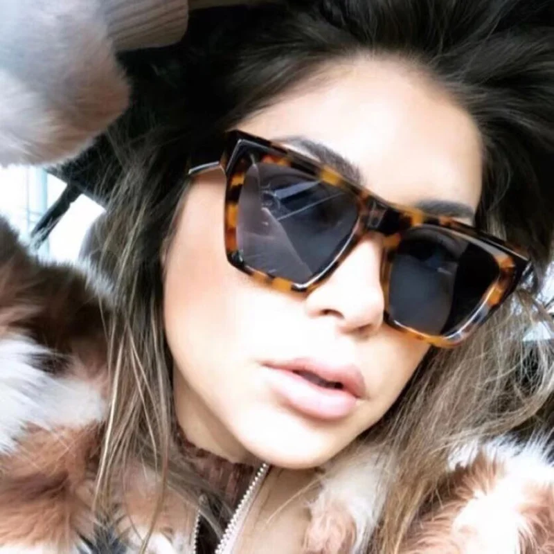 New Vintage Oversize Square Sunglasses Luxury Brand Black Leopard Big Frame Sun Glasses Female Shades Coulos
New Vintage Oversize Square Sunglasses Luxury Brand Black Leopard Big Frame Sun Glasses Female Shades Coulos