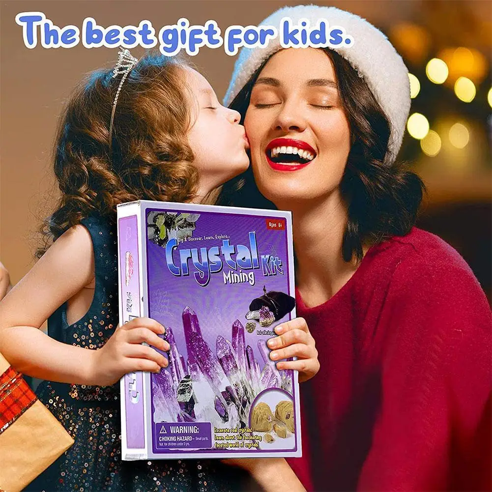Mining Toys Mining Crystal Pirate Treasure Gems Archaeology Dig-out Mineral Mine Toy For Boys Girl Technology Education Toy Gift
Mining Toys Mining Crystal Pirate Treasure Gems Archaeology Dig-out Mineral Mine Toy For Boys Girl Technology Education Toy Gift