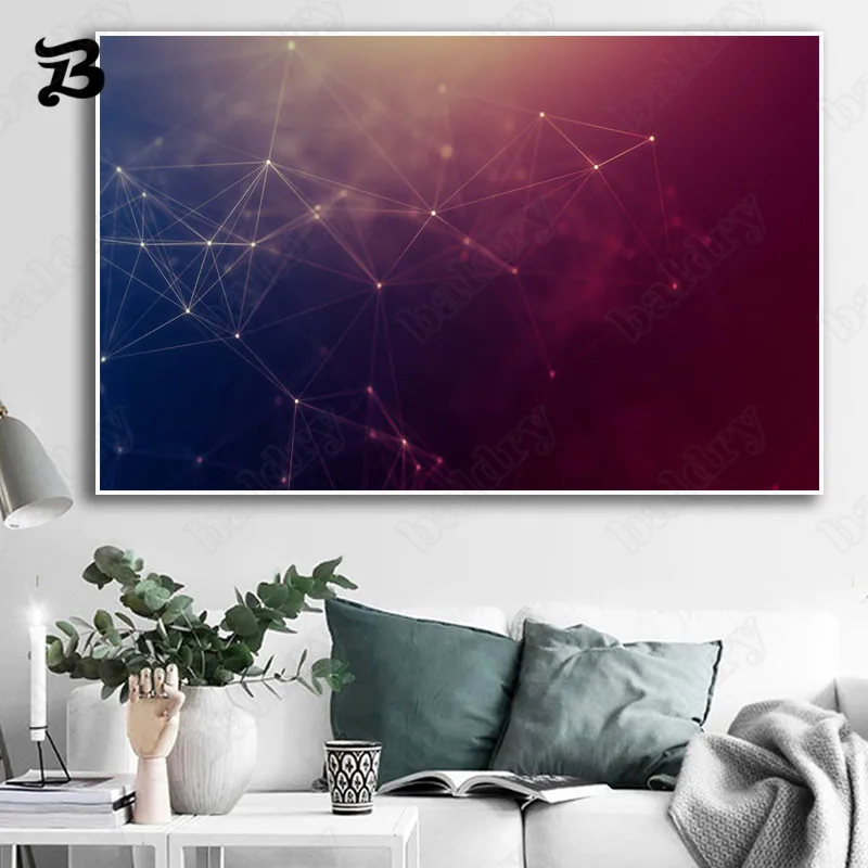 Canvas Painting Wall Art Abstract Red Point Line Geometric Space Graphic Canvas Posters Prints for Living Room Home Wall Decor
Canvas Painting Wall Art Abstract Red Point Line Geometric Space Graphic Canvas Posters Prints for Living Room Home Wall Decor