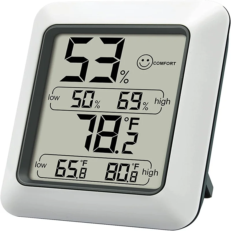 1pc Digital Thermometer Mini LCD Room Hygrometer Indoor Gauge with Temperature Humidity Meter Monitor Weather Station for Home
1pc Digital Thermometer Mini LCD Room Hygrometer Indoor Gauge with Temperature Humidity Meter Monitor Weather Station for Home