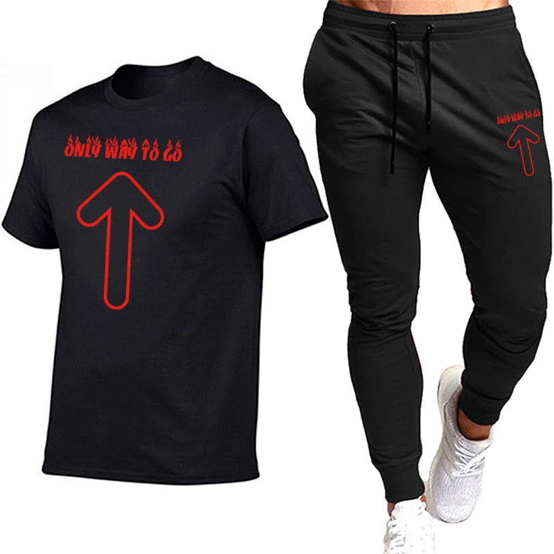 2021 Summer Fashion Casual Brand Men's Suit Track Suit Sportswear Track Suit Men's Sportswear Short-Sleeved T-Shirt 2-Piece Set
2021 Summer Fashion Casual Brand Men's Suit Track Suit Sportswear Track Suit Men's Sportswear Short-Sleeved T-Shirt 2-Piece Set
