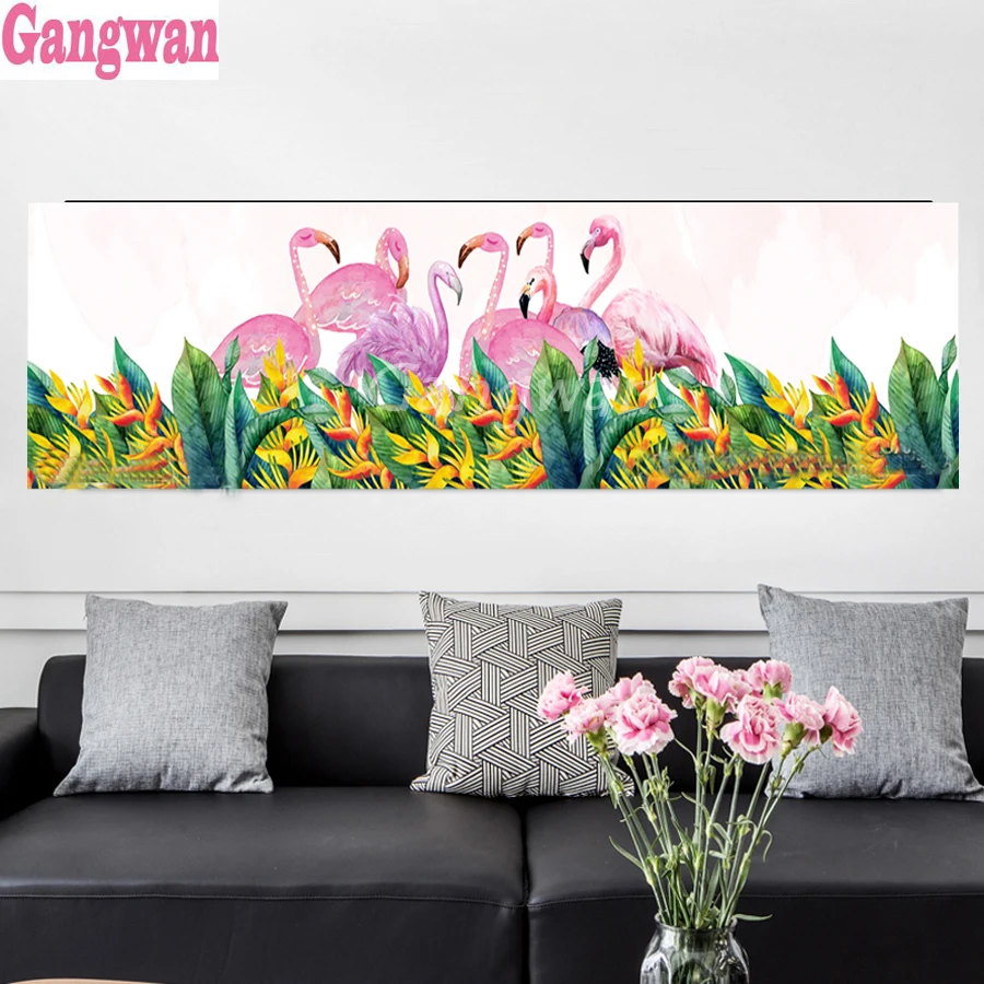 Diamond Embroidery Flamingo plant 5D Cross Stitch Diamond Painting Rhinestone Full Square round stone large Diamond Mosaic decor
Diamond Embroidery Flamingo plant 5D Cross Stitch Diamond Painting Rhinestone Full Square round stone large Diamond Mosaic decor