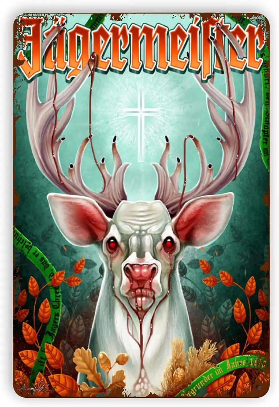 Jagermeister Deer Vintage Metal Sign Wall Poster, Retro Plaque Bar Tin Sign for Pub Restaurant Kitchen Cafe Garage Wall Decor
Jagermeister Deer Vintage Metal Sign Wall Poster, Retro Plaque Bar Tin Sign for Pub Restaurant Kitchen Cafe Garage Wall Decor