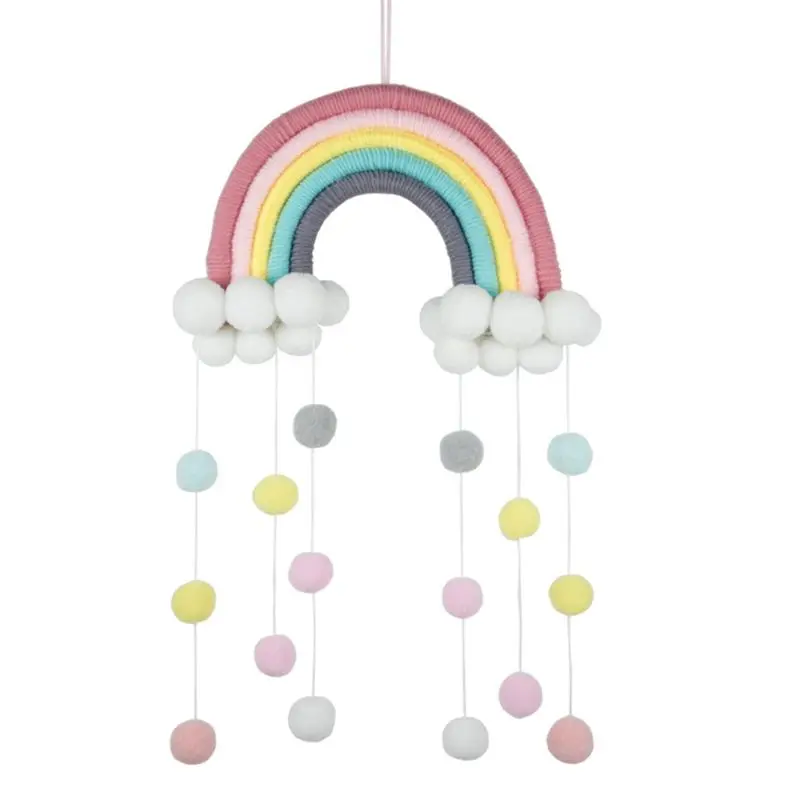 Nordic Rainbow Tapestry Handmade Weaving Ornament Kids Room Wall Hanging Home Decoration Accessories
Nordic Rainbow Tapestry Handmade Weaving Ornament Kids Room Wall Hanging Home Decoration Accessories