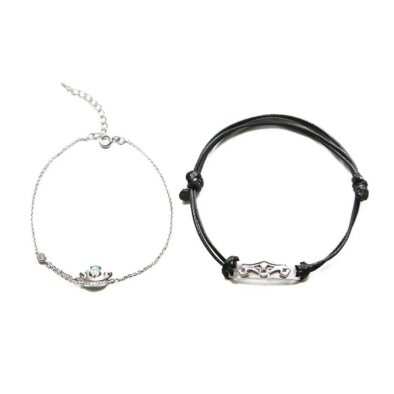 Vintage Simple Princess and Knight Couple Bracelets Long-distance Love Woven Bracelet A Pair of Valentine's Day Gifts
Vintage Simple Princess and Knight Couple Bracelets Long-distance Love Woven Bracelet A Pair of Valentine's Day Gifts