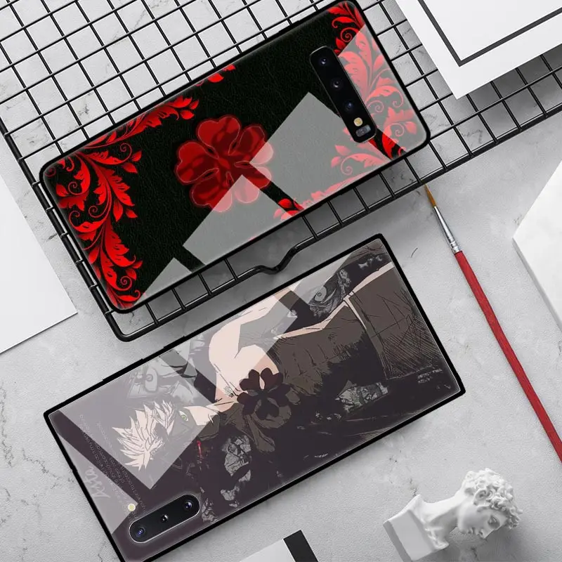 Anime Black Clover Asta Case for Samsung Galaxy S10 S20 Ultra S10e S8 S9 Plus Note 20 10 Lite Tempered Glass Phone Cover 
Anime Black Clover Asta Case for Samsung Galaxy S10 S20 Ultra S10e S8 S9 Plus Note 20 10 Lite Tempered Glass Phone Cover
