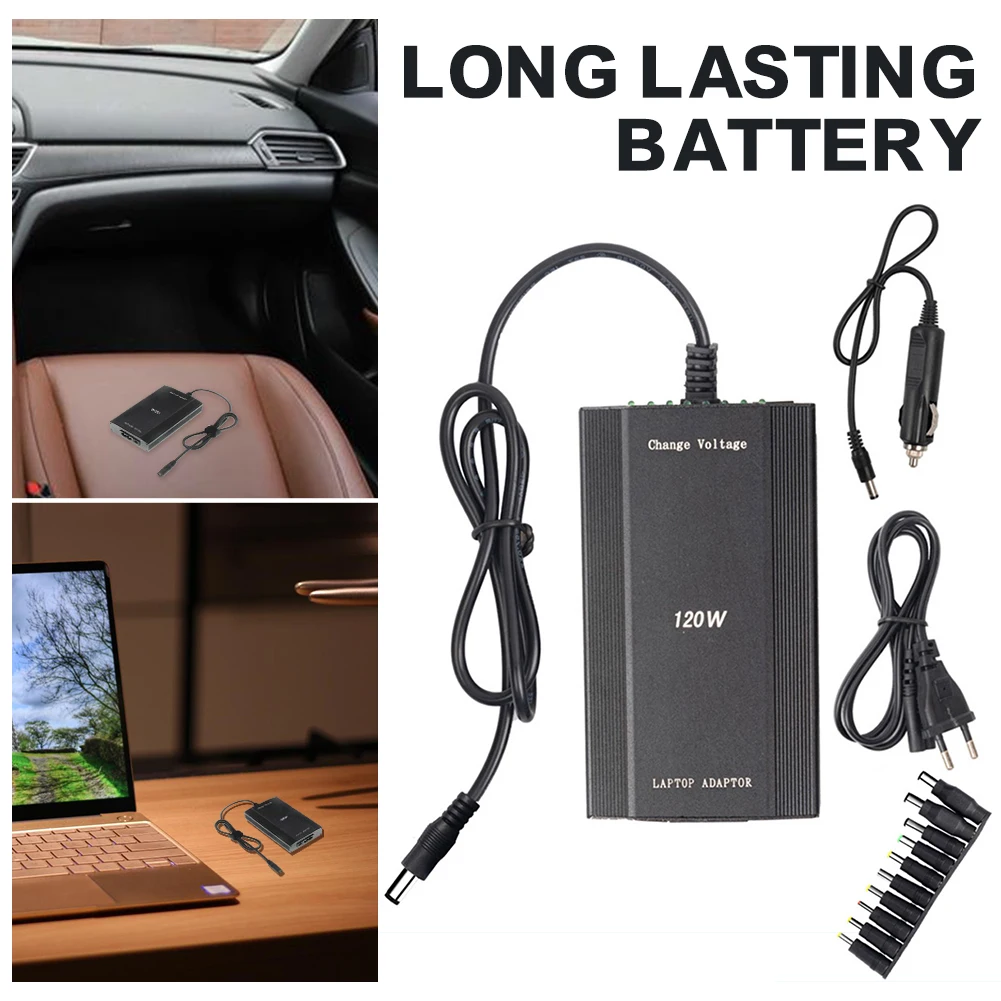 100W Car Laptop Charger Multi-adapter Adjustable Voltage Laptop Car Charging Adapter For Household Cars Cigarette Lighter
100W Car Laptop Charger Multi-adapter Adjustable Voltage Laptop Car Charging Adapter For Household Cars Cigarette Lighter