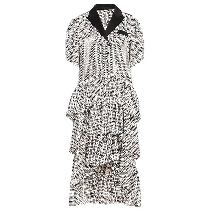 XITAO Plaid Dress Fashion New Women Elegant Double Breast Minority Casual Print 2021 Spring Autumn Elegant Loose Dress ZLL5417
XITAO Plaid Dress Fashion New Women Elegant Double Breast Minority Casual Print 2021 Spring Autumn Elegant Loose Dress ZLL5417