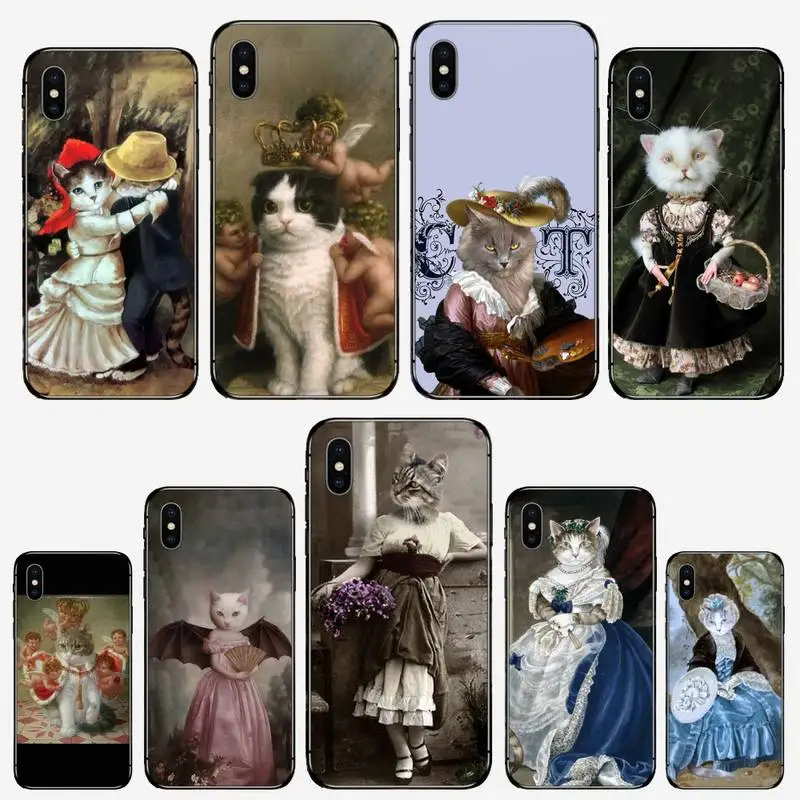 Lady Cat Renaissance Phone Case for iPhone 11 12 mini pro XS MAX 8 7 6 6S Plus X 5S SE 2020 XR
Lady Cat Renaissance Phone Case for iPhone 11 12 mini pro XS MAX 8 7 6 6S Plus X 5S SE 2020 XR