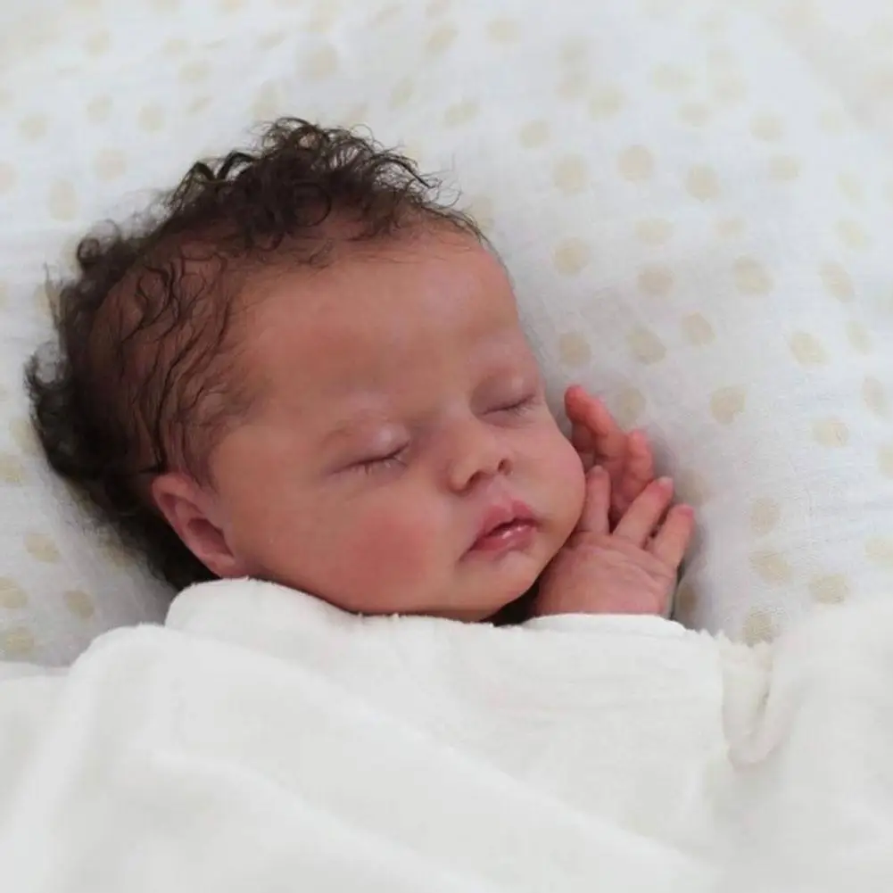 18 Inches Reborn Doll Kits Layla Lifelike Soft Real Skin Color Unpainted Doll Parts Doll Kits With Cloth Body DIY Toys
18 Inches Reborn Doll Kits Layla Lifelike Soft Real Skin Color Unpainted Doll Parts Doll Kits With Cloth Body DIY Toys