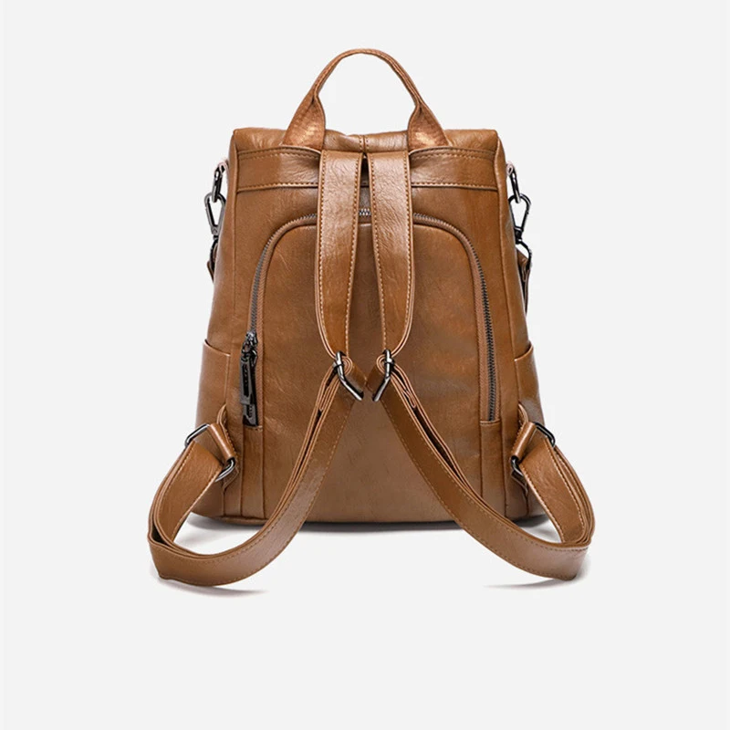 Women's Backpack Genuine Leather Anti-theft Fashion Casual School Girl Purse Bags Outdoor Travel Designer Accessories Supplies
Women's Backpack Genuine Leather Anti-theft Fashion Casual School Girl Purse Bags Outdoor Travel Designer Accessories Supplies