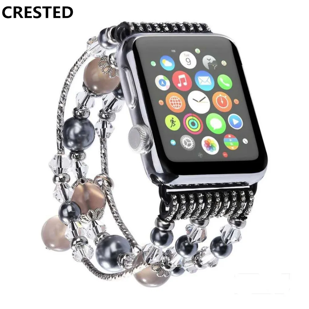 Luxury Agate strap For apple watch band 45mm/41mm 44mm 40mm 42mm/38mm bracelet watchband correa iwatch series 5 4 3 se 6 7
Luxury Agate strap For apple watch band 45mm/41mm 44mm 40mm 42mm/38mm bracelet watchband correa iwatch series 5 4 3 se 6 7