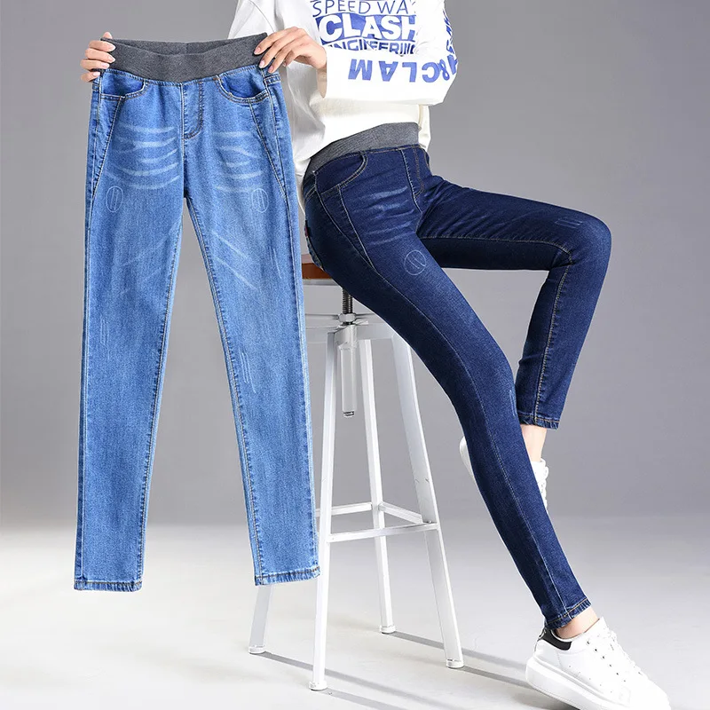 FAKUNTN Plus Size Mom Jeans High Waist Stretch Capris 2021 Fall Jeans For Women Pencil Pants Pockets Casual Denim Trousers
FAKUNTN Plus Size Mom Jeans High Waist Stretch Capris 2021 Fall Jeans For Women Pencil Pants Pockets Casual Denim Trousers