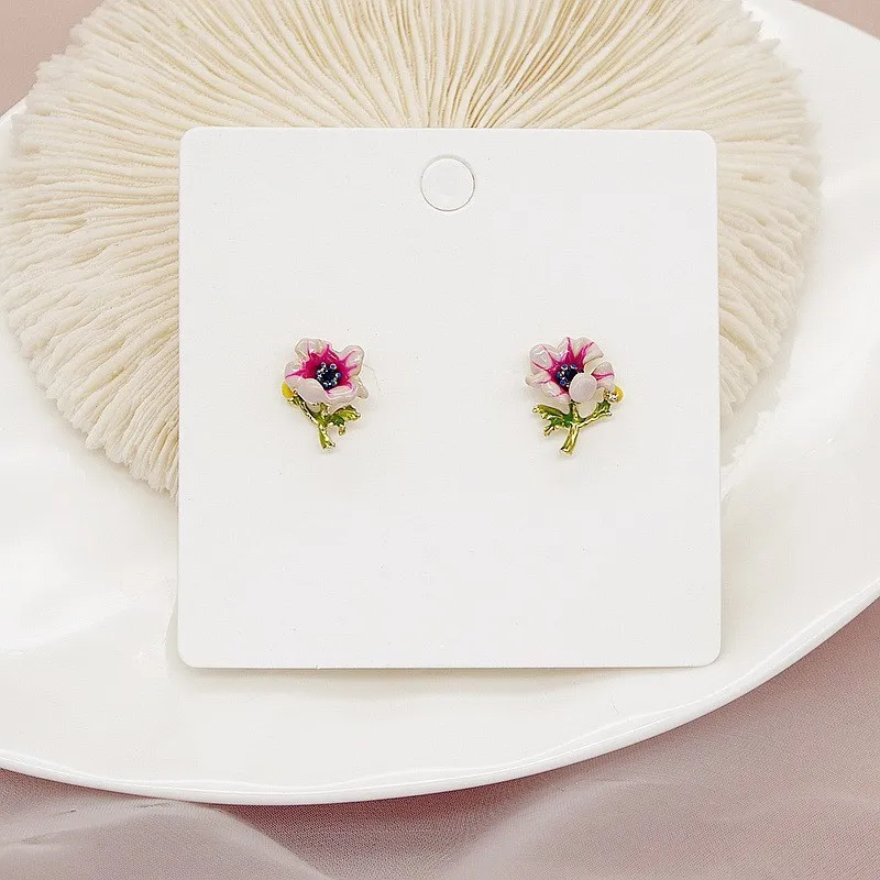 Korean Cute Rosered Pink Daisy Earrings for Women Femme Gold Color Metal Flower Statement Stud Earrings Wedding Party Jewelry
Korean Cute Rosered Pink Daisy Earrings for Women Femme Gold Color Metal Flower Statement Stud Earrings Wedding Party Jewelry