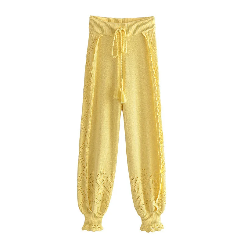 Повседневные женские трикотажные брюки PUWD с высокой талией, лето 2021, модная женская уличная одежда с вырезами, брюки для девочек, шикарные о... 
Повседневные женские трикотажные брюки PUWD с высокой талией, лето 2021, модная женская уличная одежда с вырезами, брюки для девочек, шикарные о...