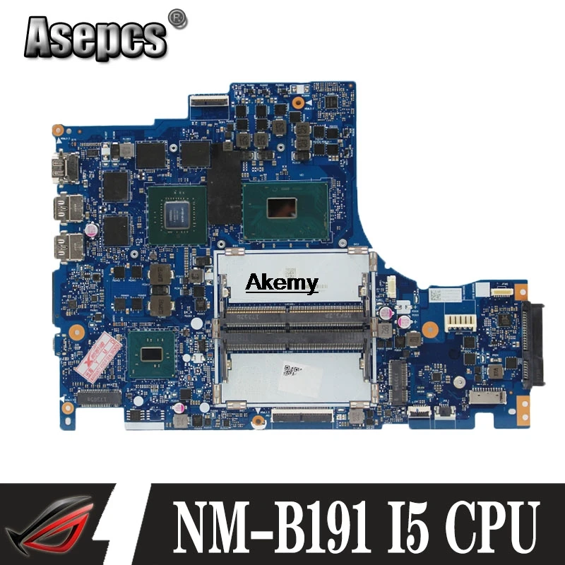 DY512 NM B191 материнская плата для ноутбука Lenovo Y520 15IKBN R720 15 оригинальная I5 7300HQ GTX1050