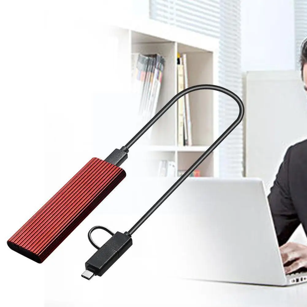 Enclosure NVME M.2 SSD State To USB3.1 TypcA Expansion Dual Hard Converter NGFF M2 Box Disk Card Protocol Adapter Csae H0H8
Enclosure NVME M.2 SSD State To USB3.1 TypcA Expansion Dual Hard Converter NGFF M2 Box Disk Card Protocol Adapter Csae H0H8