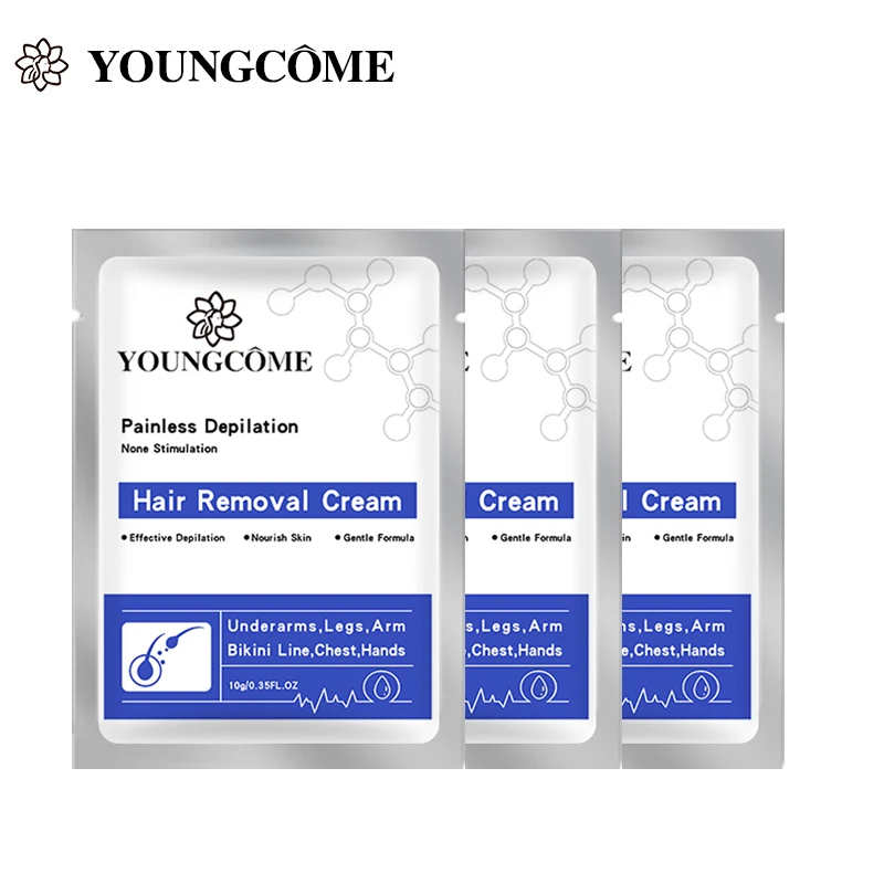 YOUNGCOME 3pcs/lot 10g Men's Women's Hair Removal Creams Travel In Bags Convenient Carry Fast Painless Effective Cleaning Cream
YOUNGCOME 3pcs/lot 10g Men's Women's Hair Removal Creams Travel In Bags Convenient Carry Fast Painless Effective Cleaning Cream