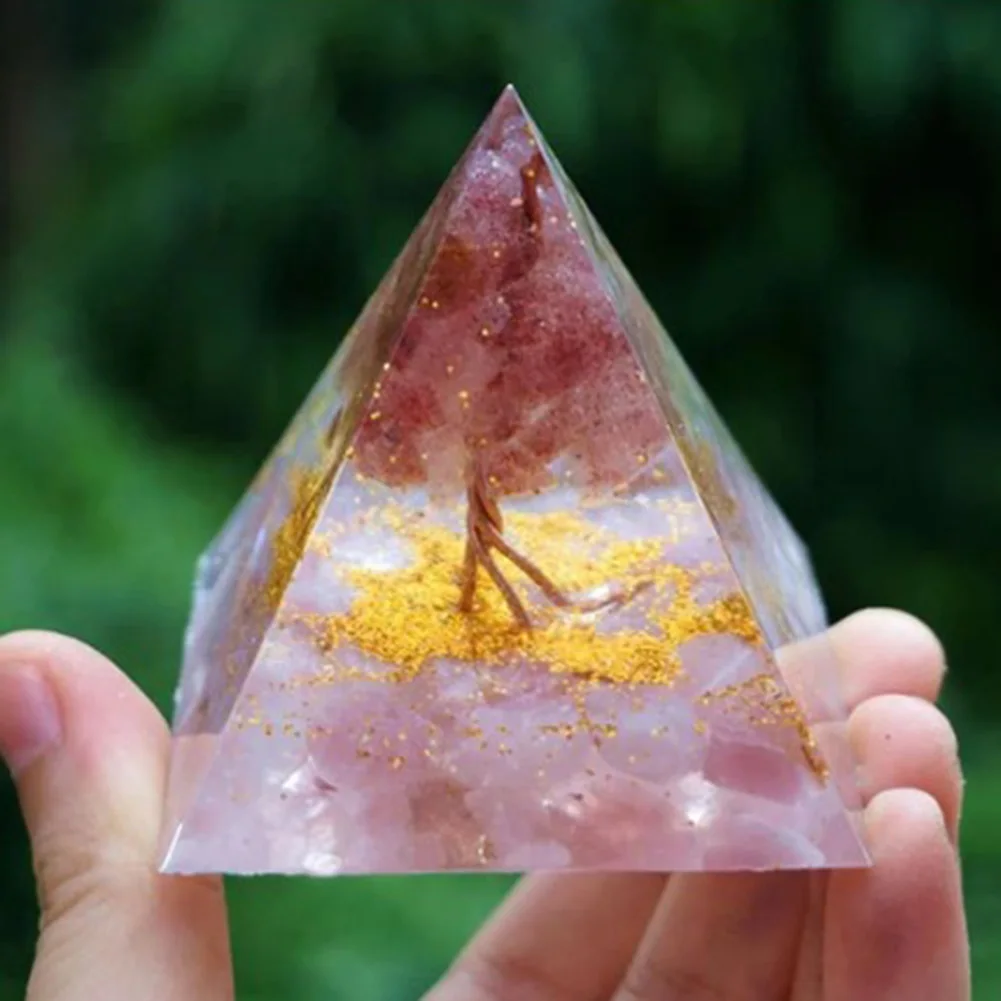 Crystal Orgonite Pyramid Sculpture Meditation Art Craft Mold Desktop Office Orgone Decor Birthday Gifts Supplies
Crystal Orgonite Pyramid Sculpture Meditation Art Craft Mold Desktop Office Orgone Decor Birthday Gifts Supplies