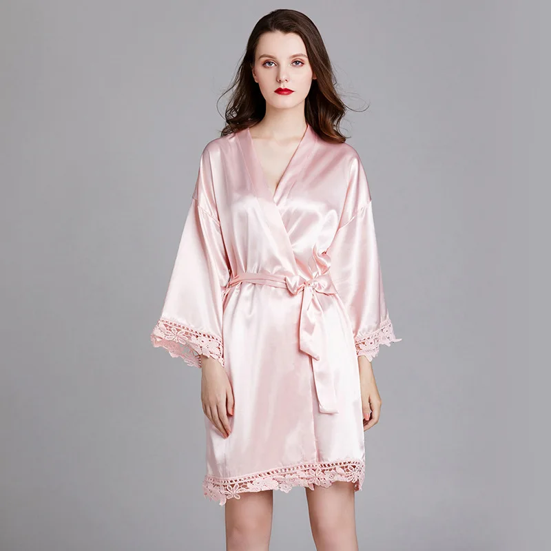 Pajamas Ladies Spring And Summer Long-Sleeved Plus Size Silk Ice Silk Home Night Gown Bathrobe Bride Bridesmaid Dressing Gown
Pajamas Ladies Spring And Summer Long-Sleeved Plus Size Silk Ice Silk Home Night Gown Bathrobe Bride Bridesmaid Dressing Gown