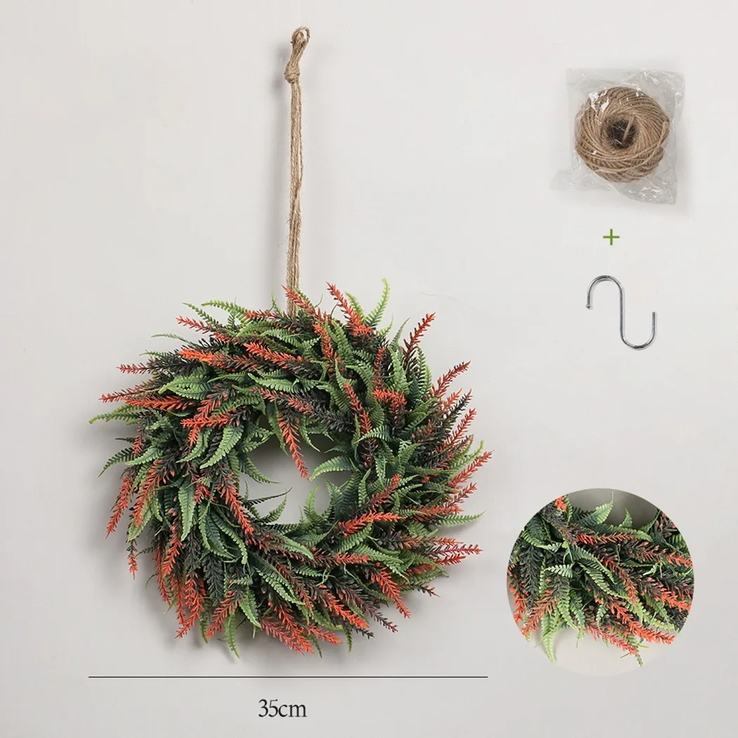 Simulation Wreath Nordic Ornaments Soft Frost Wreath Christmas Party Wreath Handmade Artificial Wreath Door Wall Hanging
Simulation Wreath Nordic Ornaments Soft Frost Wreath Christmas Party Wreath Handmade Artificial Wreath Door Wall Hanging