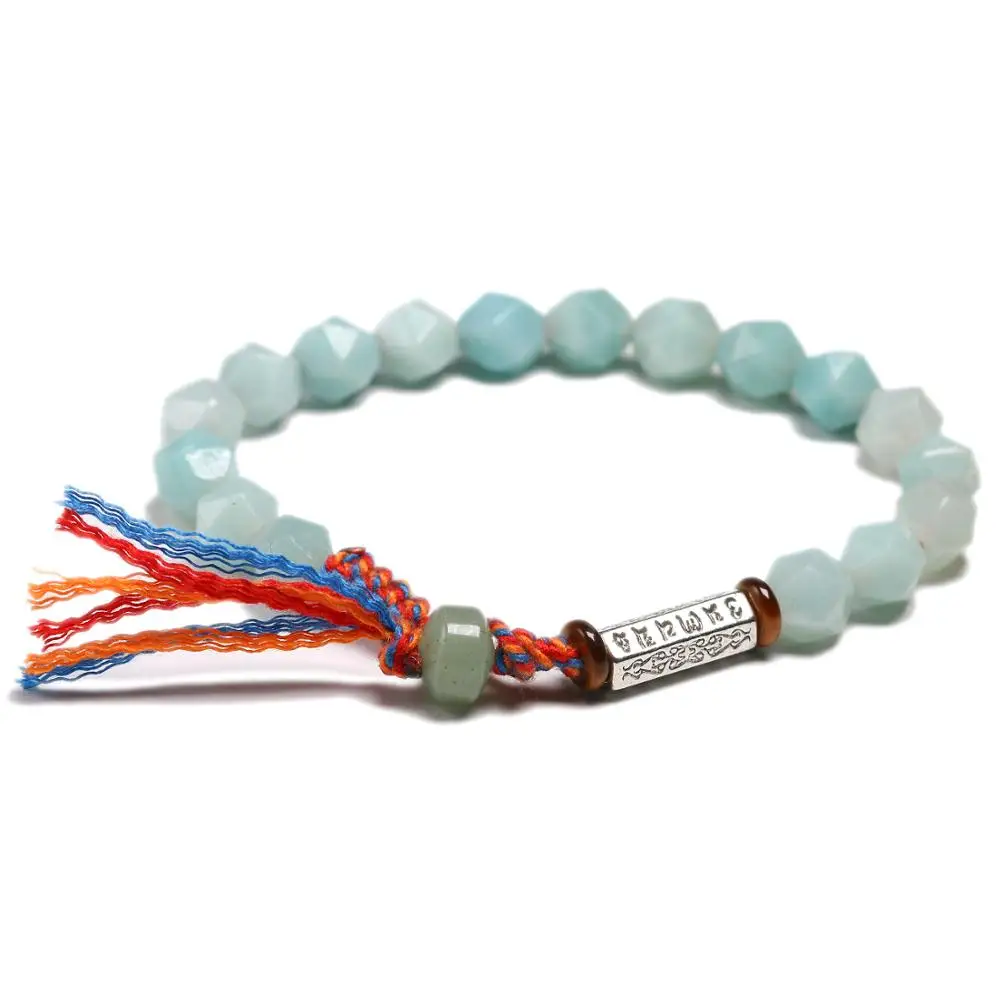 Плетеный браслет Подвеска-ом, тибетский буддийский браслет с драгоценными камнями 8 мм, бусины из амазонита, подарки для женщин, украшения н... 
Плетеный браслет Подвеска-ом, тибетский буддийский браслет с драгоценными камнями 8 мм, бусины из амазонита, подарки для женщин, украшения н...