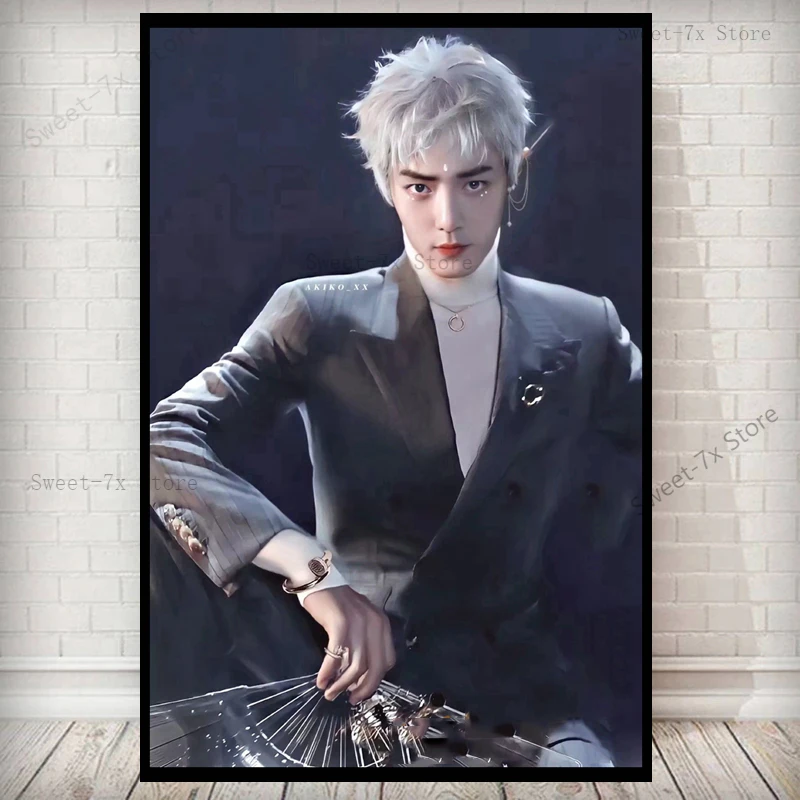 Handsome Fashion Star Xiao Zhan Canvas Painting Art Nordic Posters and Prints Wall Pictures for Living Room Decoration Frameless
Handsome Fashion Star Xiao Zhan Canvas Painting Art Nordic Posters and Prints Wall Pictures for Living Room Decoration Frameless