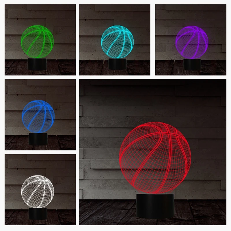 Basketball 3D Night Light, Light Up Basketball Gifts 3D Illusion Lamp with Remote Control 16 Colors Changing
Basketball 3D Night Light, Light Up Basketball Gifts 3D Illusion Lamp with Remote Control 16 Colors Changing