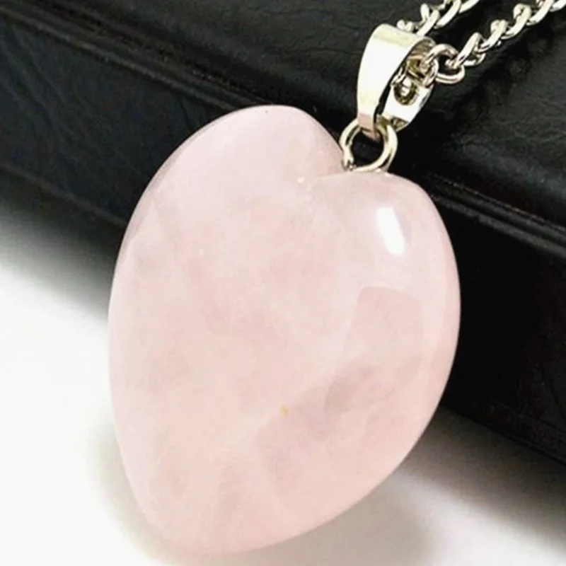 Yingwu Wholesale 20mm Fashion natural stone heart pendant quartz crystal stone necklace with chain for Jewelry 30pcs
Yingwu Wholesale 20mm Fashion natural stone heart pendant quartz crystal stone necklace with chain for Jewelry 30pcs