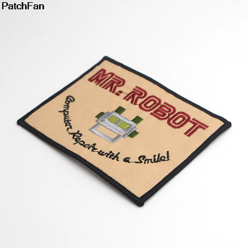 A3096 Patchfan Cartoon ROBOT Iron on Patch Clothing diy Embroidered Sewing Applique Sew On Patches Fabric Apparel Patchwork
A3096 Patchfan Cartoon ROBOT Iron on Patch Clothing diy Embroidered Sewing Applique Sew On Patches Fabric Apparel Patchwork
