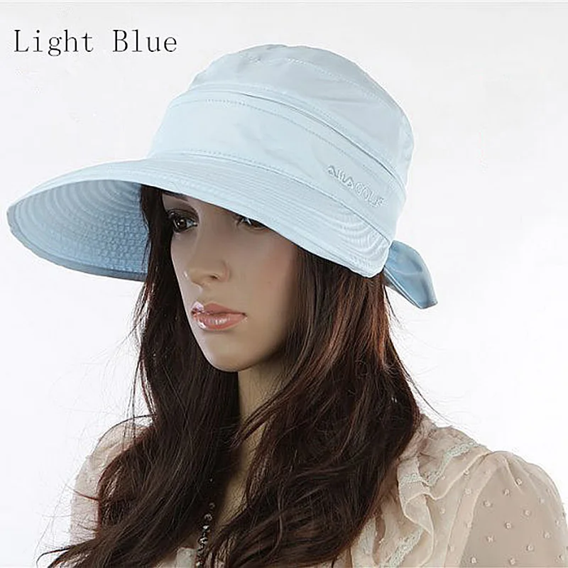 Summer Beach Sun Hats Bowknot Big Visor Cap Fashion Korean Style Color Matching UV Protection Womens Caps Ponytail Wide Brim Hat
Summer Beach Sun Hats Bowknot Big Visor Cap Fashion Korean Style Color Matching UV Protection Womens Caps Ponytail Wide Brim Hat