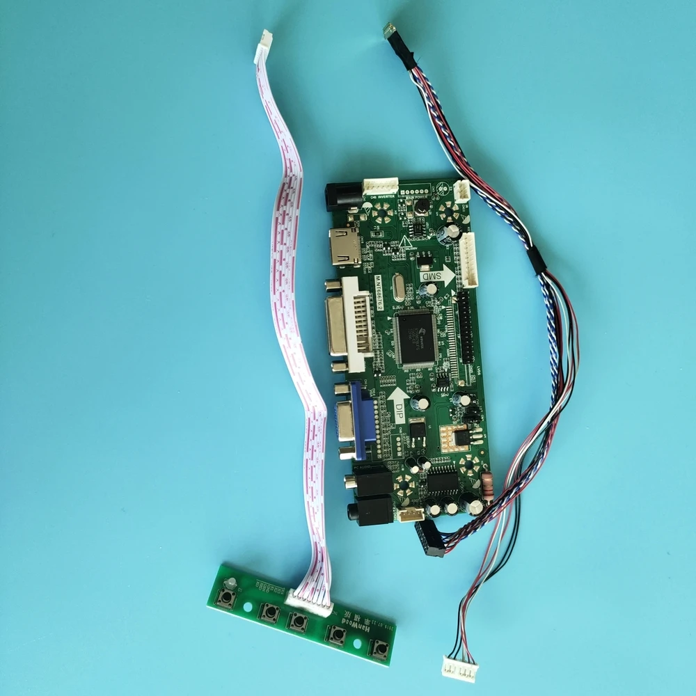 Комплект для B156XW02 V0/LTN156AT02 M.NT68676 DVI 40pin LVDS 1366X768 панель светодиодный Тора