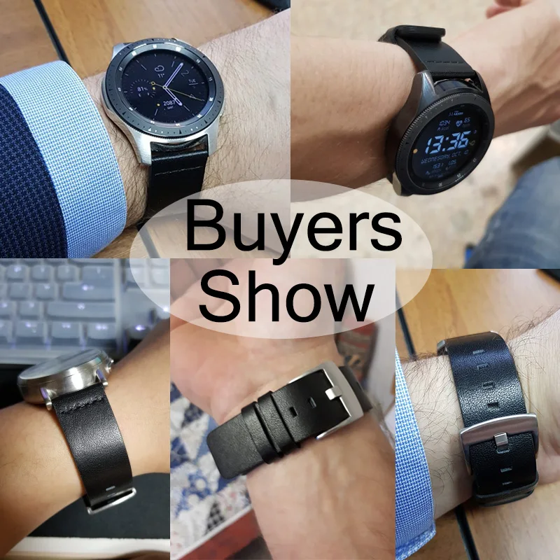 18mm 20mm 22mm 24mm Quick Release Watchband for Samsung Galaxy Gear S3 Active 2 Smartwatch Band Casual Leather Straps correa
18mm 20mm 22mm 24mm Quick Release Watchband for Samsung Galaxy Gear S3 Active 2 Smartwatch Band Casual Leather Straps correa