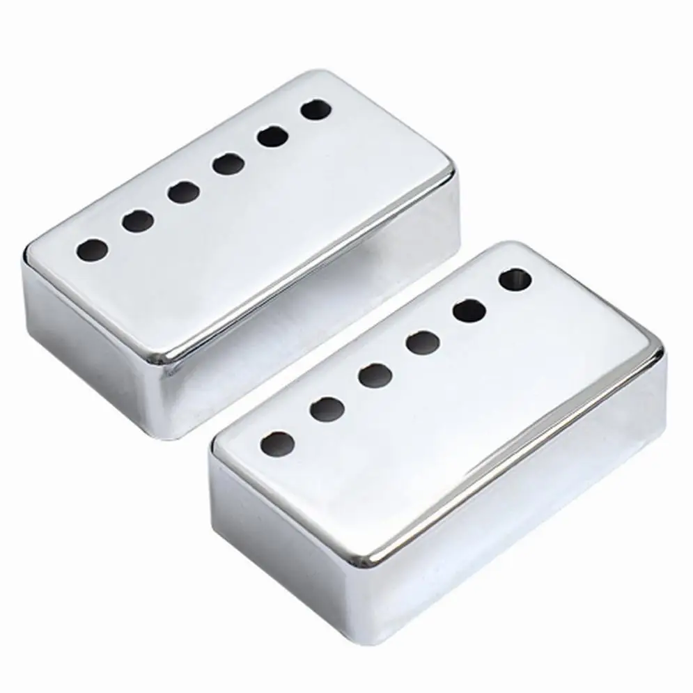 2pcs Humbucker Electric Guitar Pickup Cover 50/52mm Aluminum Alloy Neck Bridge Pickup for Brass Cover LP Guitarra Pickup
2pcs Humbucker Electric Guitar Pickup Cover 50/52mm Aluminum Alloy Neck Bridge Pickup for Brass Cover LP Guitarra Pickup
