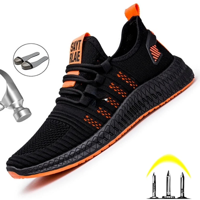 Security Boots Safety Shoes Men Steel Toe Cap Work Shoes Male Breathable Lightweight Work Sneakers Anti-Smashing Safety Boots
Security Boots Safety Shoes Men Steel Toe Cap Work Shoes Male Breathable Lightweight Work Sneakers Anti-Smashing Safety Boots
