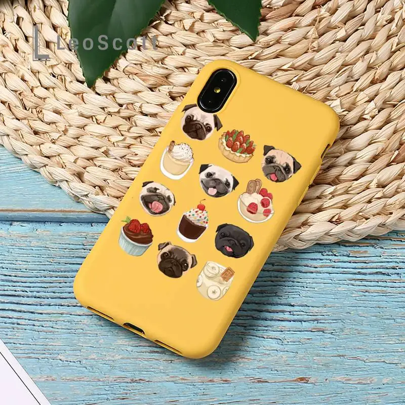 Cute Pug French Bulldog Phone Case Candy Color for iPhone 11 12 mini pro XS MAX 8 7 6 6S Plus X SE 2020 XR
Cute Pug French Bulldog Phone Case Candy Color for iPhone 11 12 mini pro XS MAX 8 7 6 6S Plus X SE 2020 XR