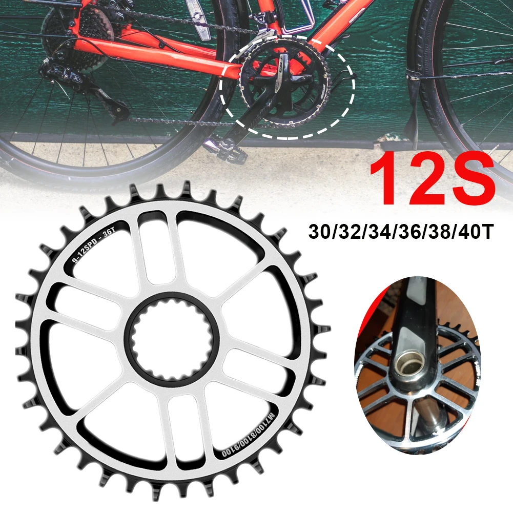 12 Speed Chainring 32T/34T/36T/38T/40T T6 Aluminuma Alloy Direct Mount For Shimano M6100 M7100 M8100 M9100 Crankset Bike Parts
12 Speed Chainring 32T/34T/36T/38T/40T T6 Aluminuma Alloy Direct Mount For Shimano M6100 M7100 M8100 M9100 Crankset Bike Parts