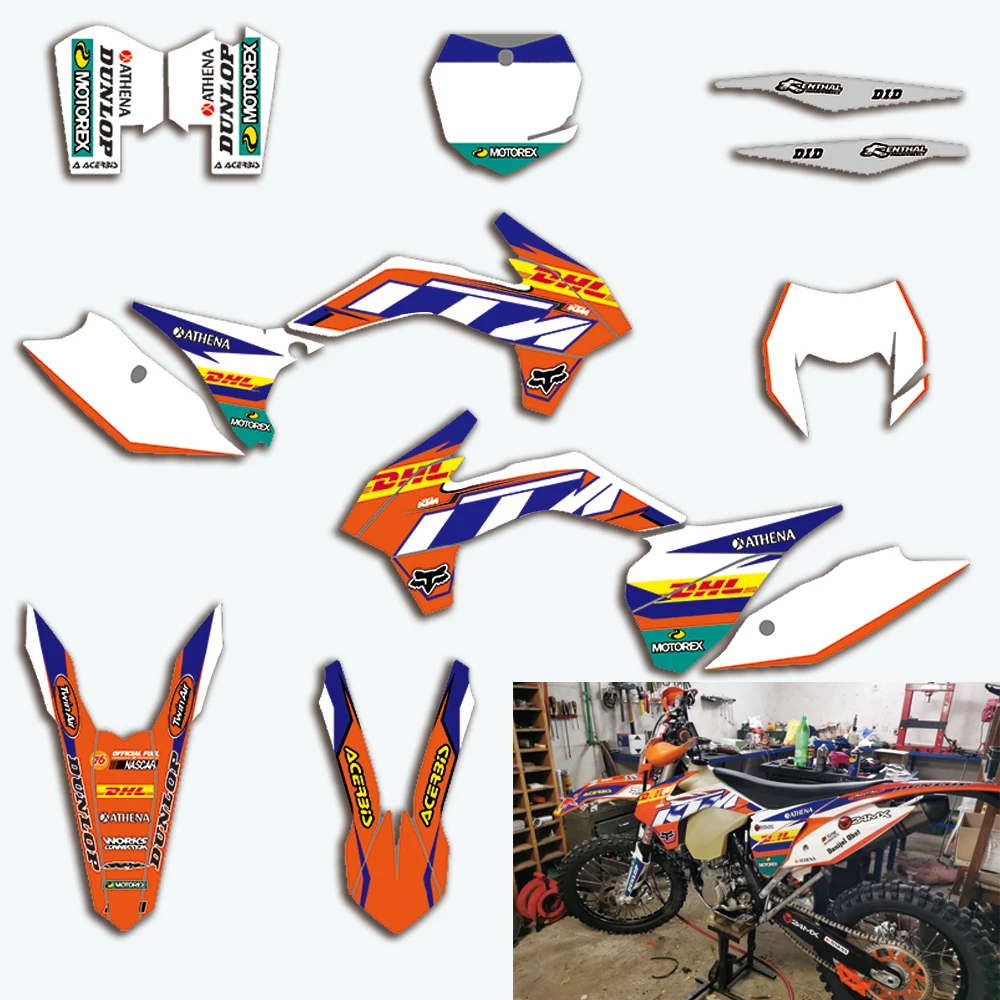 Наклейки на Мотогонки, графические наклейки для KTM EXC XCW XCFW 125 250 350 450 2014 2015 2016
Наклейки на Мотогонки, графические наклейки для KTM EXC XCW XCFW 125 250 350 450 2014 2015 2016