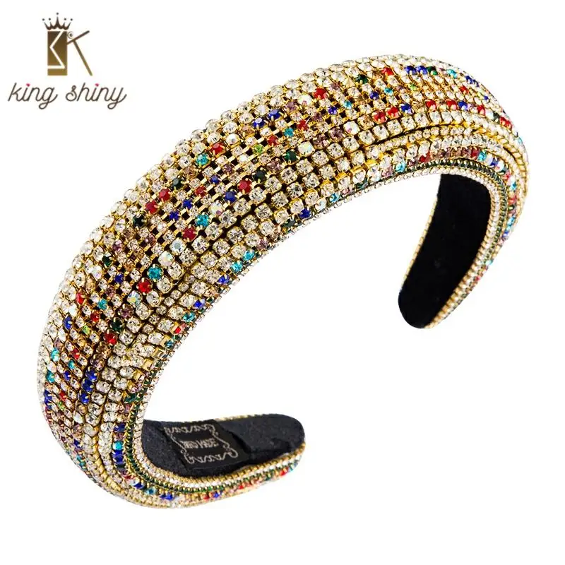 Gorgeous Baroque Full Rhinestone Designer Headband for Woman Luxurious Hand Made Thick Sponge Hair Hoop Bridal Wedding Headpiece
Gorgeous Baroque Full Rhinestone Designer Headband for Woman Luxurious Hand Made Thick Sponge Hair Hoop Bridal Wedding Headpiece
