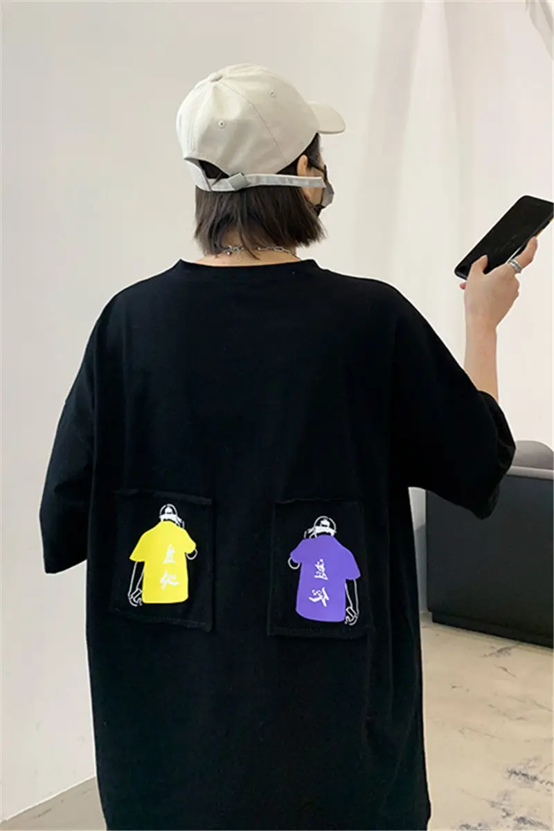 2020 Summer New Youth Popular Loose Stitching Printed Five-point Sleeve T-shirt Fashion Casual Round Neck Pullover M-4XL
2020 Summer New Youth Popular Loose Stitching Printed Five-point Sleeve T-shirt Fashion Casual Round Neck Pullover M-4XL