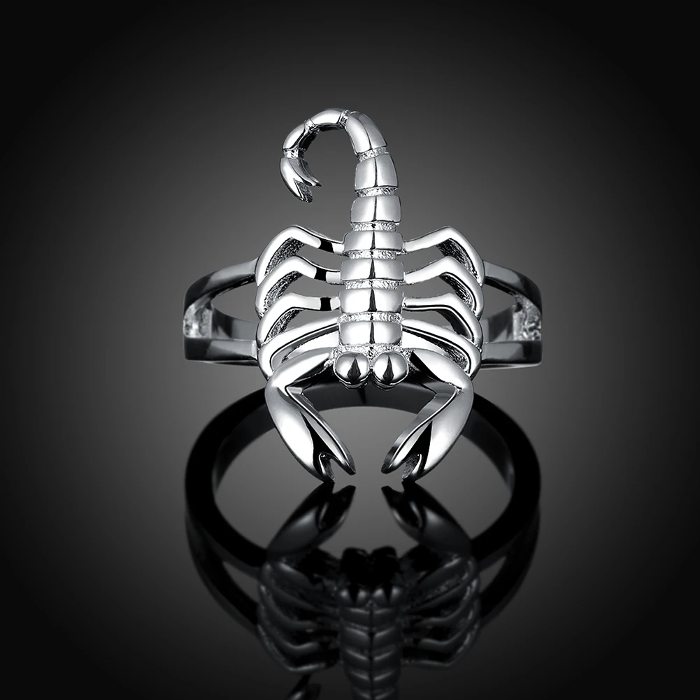 INALIS White Rings For Women Punk Style Scorpion Ring Creativity Design Fit Party Hip Hop Fashion Jewelry Gift 2021 Best Selling
INALIS White Rings For Women Punk Style Scorpion Ring Creativity Design Fit Party Hip Hop Fashion Jewelry Gift 2021 Best Selling