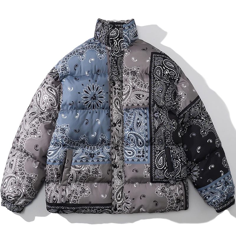 Парка мужская зимняя мешковатая с воротником-шарфом и защитой от ветра
Парка мужская зимняя мешковатая с воротником-шарфом и защитой от ветра