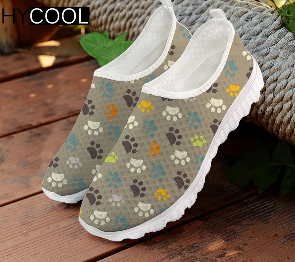 HYCOOL Hot Sales Women Outdoor Comfort Sports Shoes Cute Cartoon Dog Paw Printing Female Mesh Up Lightweight Sneakers Zapatos
HYCOOL Hot Sales Women Outdoor Comfort Sports Shoes Cute Cartoon Dog Paw Printing Female Mesh Up Lightweight Sneakers Zapatos