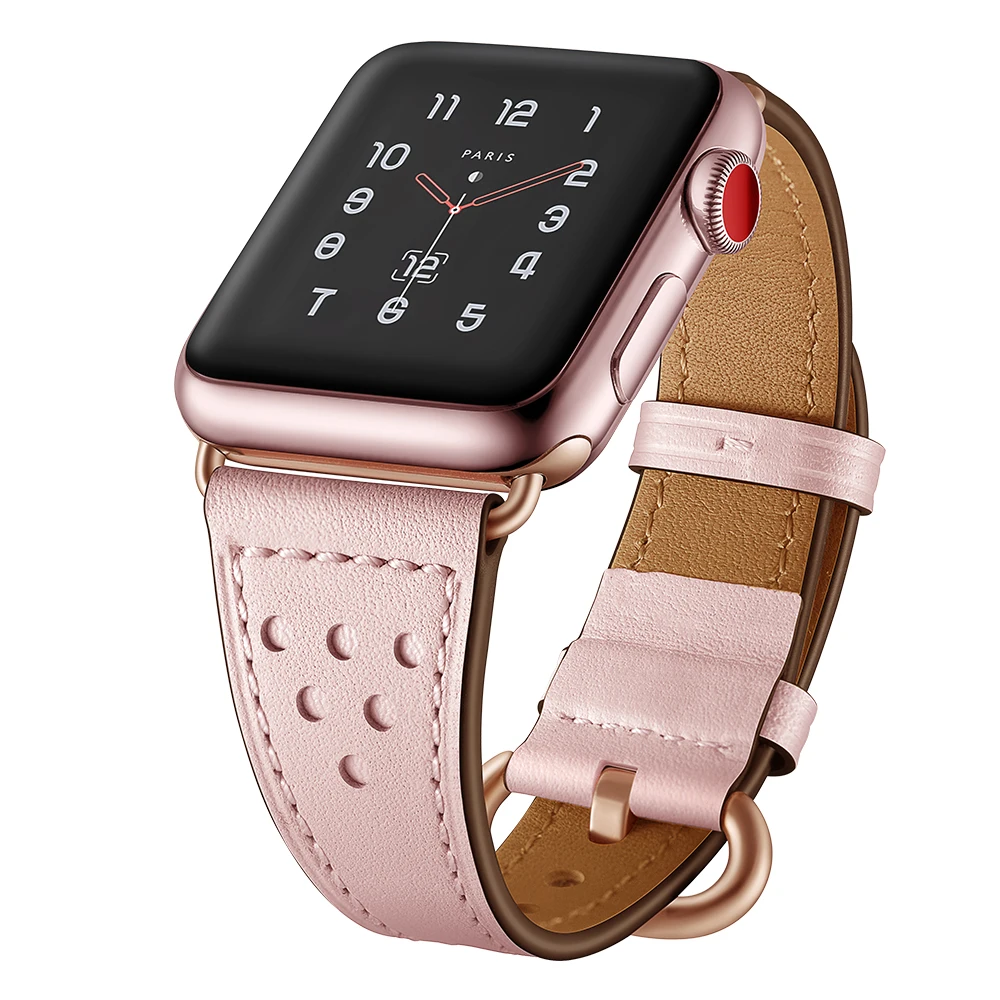 Slim Leather strap for Apple watch band 40mm 44mm 38mm 42mm Elegant Genuine Leather bracelet apple watch series 3 4 5 se 6 band
Slim Leather strap for Apple watch band 40mm 44mm 38mm 42mm Elegant Genuine Leather bracelet apple watch series 3 4 5 se 6 band