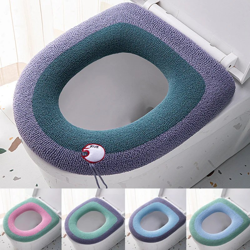 CUTE Warm Soft Washable Toilet Cover Pad Toilet Seat Cushion Set for Home Decor Closestool Mat Seat Case Toilet Lid Cover Access
CUTE Warm Soft Washable Toilet Cover Pad Toilet Seat Cushion Set for Home Decor Closestool Mat Seat Case Toilet Lid Cover Access