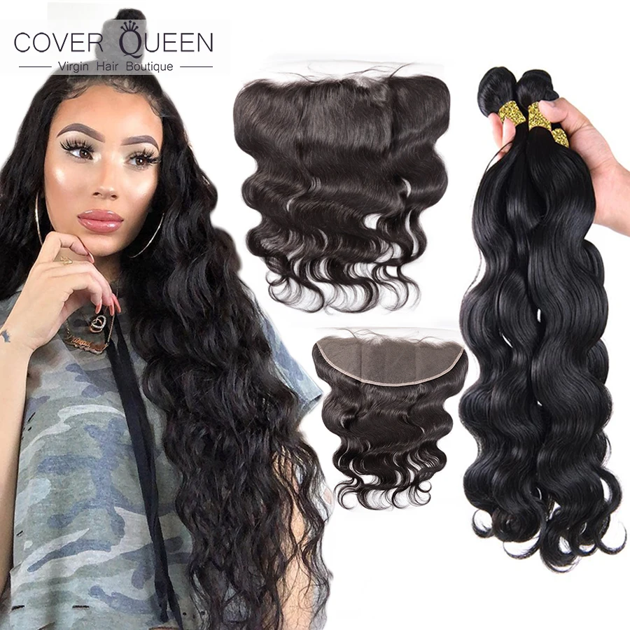 Body Wave 30 32 34 36 38 inch Brazilian Hair Weave Bundles With Frontal 13x4 Remy Virgin Human Hair Bundle With Lace Closure
Body Wave 30 32 34 36 38 inch Brazilian Hair Weave Bundles With Frontal 13x4 Remy Virgin Human Hair Bundle With Lace Closure