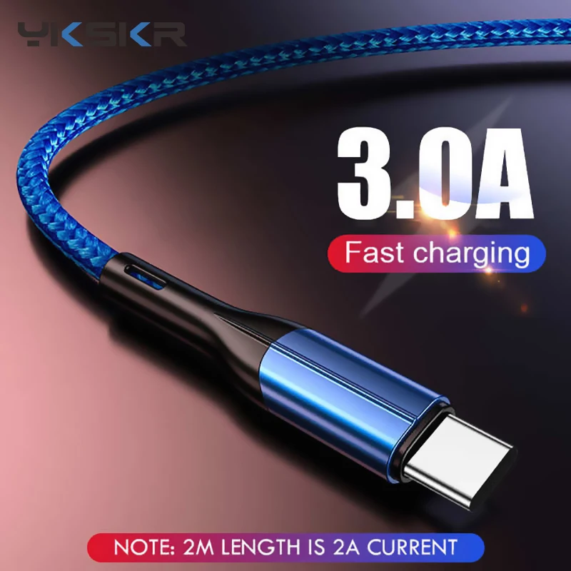 3A USB Type C Charger Cable Universal Mobile Phone USB C Fast Charging Data Tran Cord For Xiaomi 11 10 Huawei P40 Samsung S20 
3A USB Type C Charger Cable Universal Mobile Phone USB C Fast Charging Data Tran Cord For Xiaomi 11 10 Huawei P40 Samsung S20