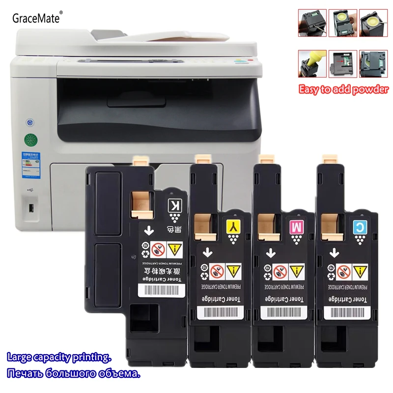Toner Cartridge Compatible for Xerox Phaser 6020 6022 Workcentre 6025 6027 Laser Printer 106R02760 106R02761 106R02762 106R02763
Toner Cartridge Compatible for Xerox Phaser 6020 6022 Workcentre 6025 6027 Laser Printer 106R02760 106R02761 106R02762 106R02763